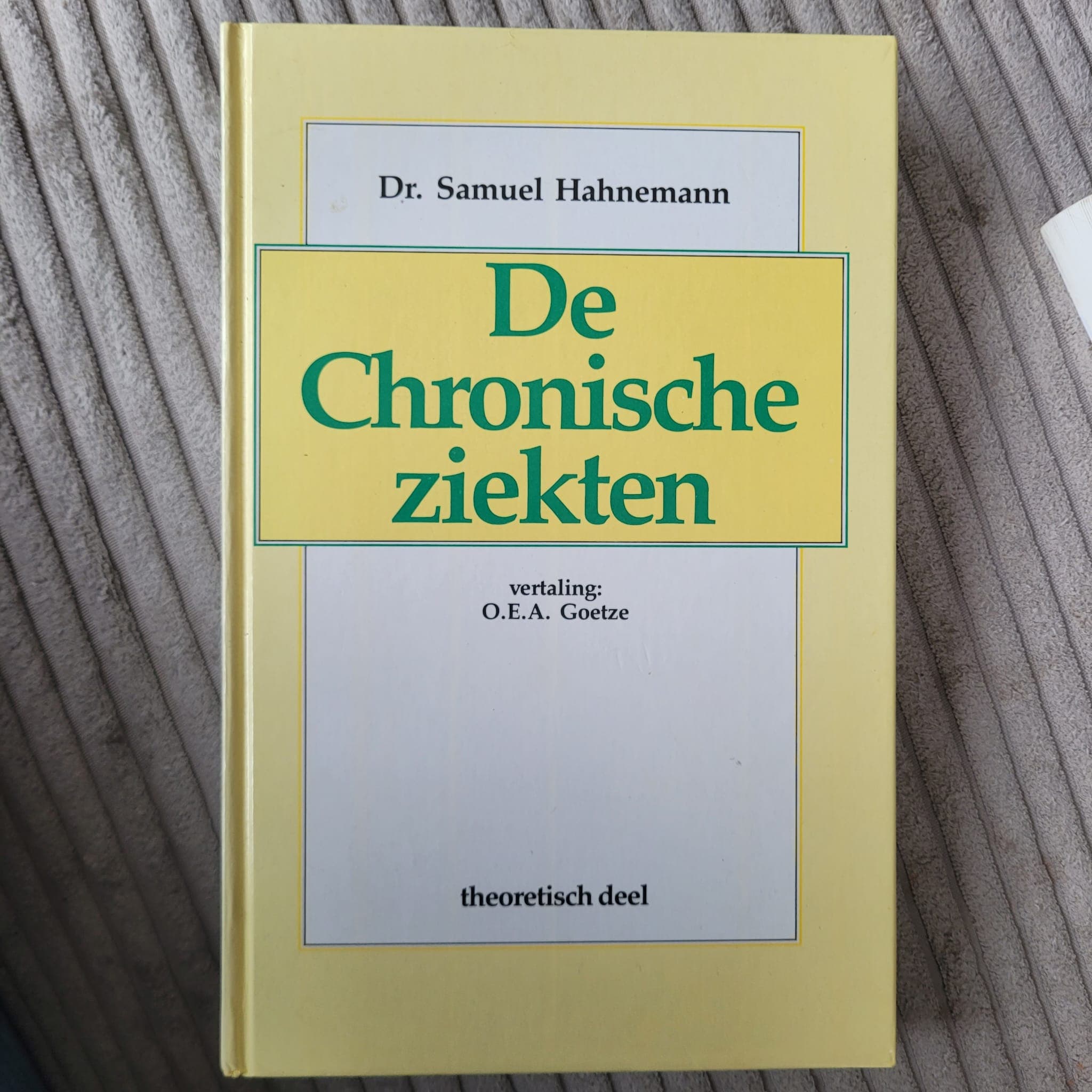 De chronische ziekten / druk 1