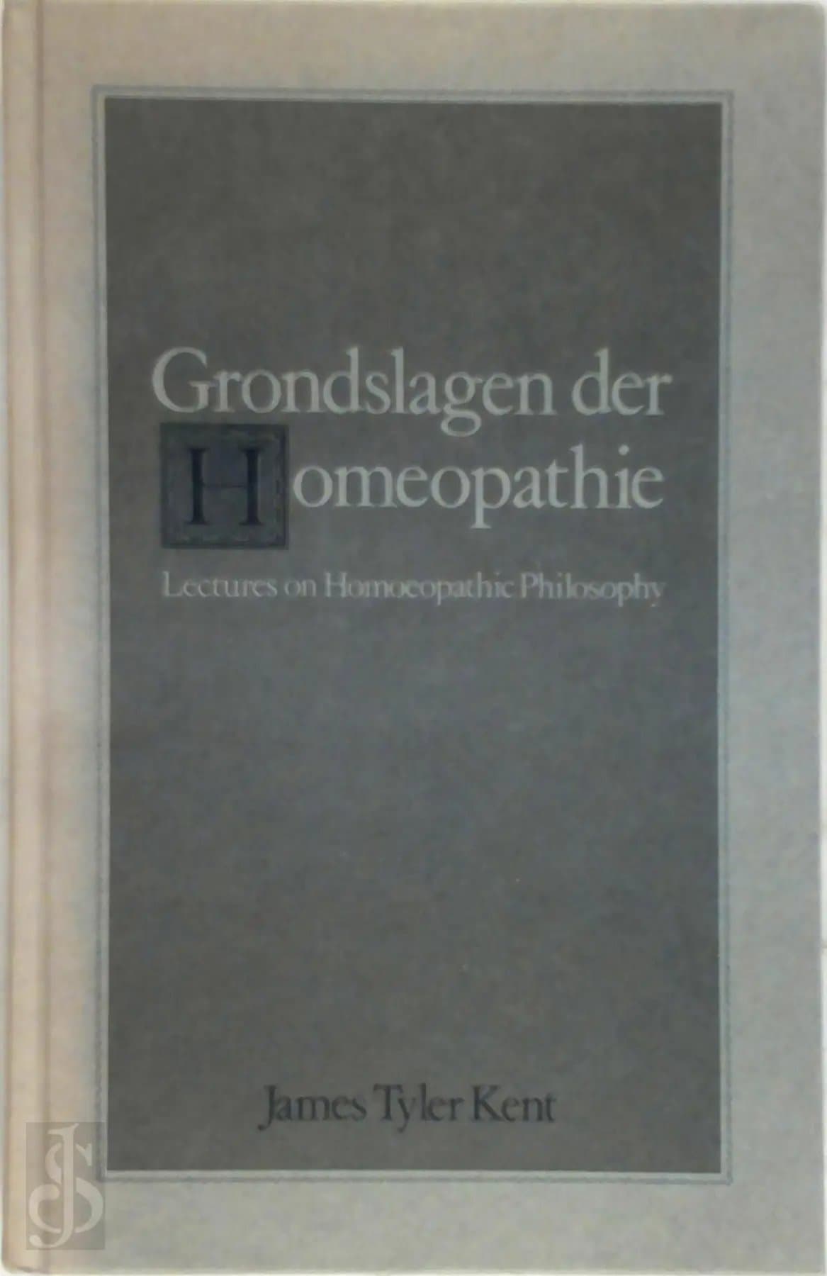 Grondslagen der homeopathie